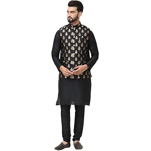SOJANYA Since 1958 Mens Silk Blend Kurta