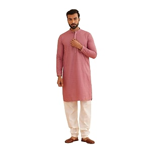 SOJANYA Since 1958 Mens Cotton Embroidered Thread
