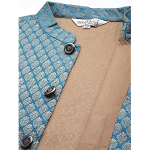 SOJANYA Since 1958 Mens Silk Blend Dark