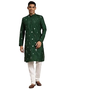SOJANYA Since 1958 Mens Cotton Blend Navy
