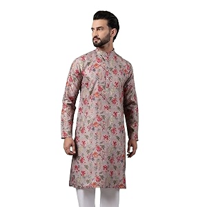 SOJANYA Since 1958 Mens Cotton Floral Print