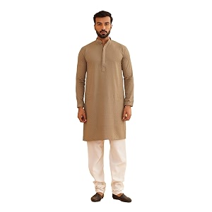 SOJANYA Since 1958 Mens Cotton Embroidered Thread