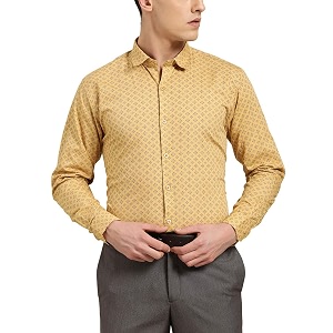 SOJANYA Since 1958 Mens Cotton Casual Shirt