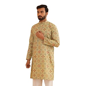 SOJANYA Since 1958 Mens Cotton Blend Ethnic