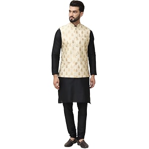 SOJANYA Since 1958 Mens Silk Blend Kurta