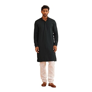 SOJANYA Since 1958 Mens Cotton Embroidered Thread