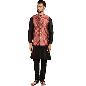 SOJANYA Since 1958 Mens Silk Blend Kurta
