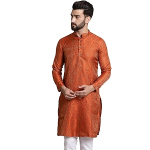 SOJANYA Since 1958 Mens Silk Blend Designer