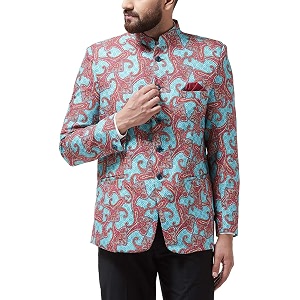 SOJANYA Since 1958 Mens Cotton Blend Printed