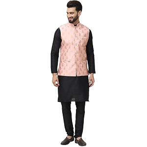 SOJANYA Since 1958 Mens Silk Blend Kurta