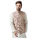 SOJANYA (Since 1958, Men's Silk Fancy Border Dhoti
