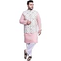 SOJANYA Since 1958 Men39s Pure Cotton Peach