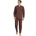 SOJANYA (Since 1958 Men's Cotton Checked Nightsuit Set