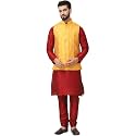 SOJANYA Since 1958 Men39s Silk Blend Kurta