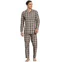 SOJANYA (Since 1958 Men's Cotton Checked Nightsuit Set