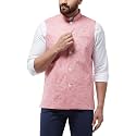 SOJANYA (Since 1958 Men's Cotton Linen Blend Waist Coat