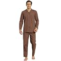 SOJANYA (Since 1958 Men's Cotton Checked Nightsuit Set