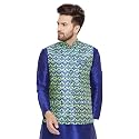 SOJANYA (Since 1958, Men's Silk Fancy Border Dhoti