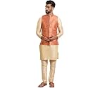 SOJANYA Since 1958 Men39s Silk Blend Kurta
