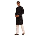 SOJANYA Since 1958 Men39s Cotton Embroidered Sequinned