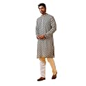 SOJANYA Since 1958 Men39s Cotton Rayon Sequinned