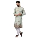 SOJANYA Since 1958 Men39s Cotton Floral Thread