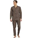 SOJANYA (Since 1958 Men's Cotton Checked Nightsuit Set
