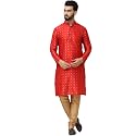 SOJANYA Since 1958 Men39s Silk Blend Booti