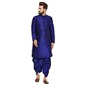 SOJANYA Since 1958 Men39s Royal Blue Dupion