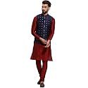 SOJANYA Since 1958 Men39s Silk Blend Kurta
