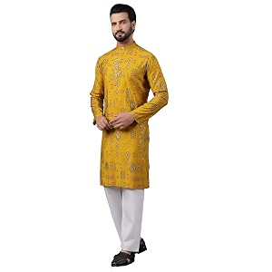 SOJANYA Since 1958 Mens Cotton Traditional Foil