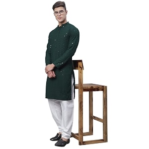 SOJANYA Since 1958 Mens Cotton Kurta Pyjama