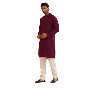 SOJANYA Since 1958 Mens Cotton Kurta Pyjama