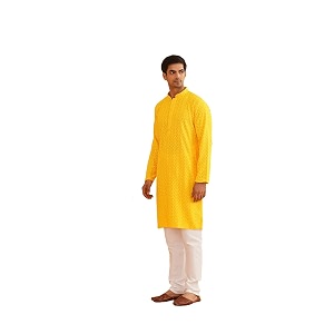 SOJANYA Since 1958 Mens Cotton Kurta Pyjama
