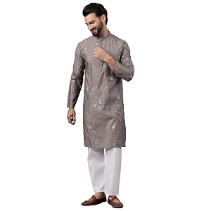 SOJANYA Since 1958 Mens Cotton Traditional Foil
