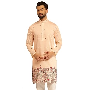 SOJANYA Since 1958 Mens Festive Cotton Silk