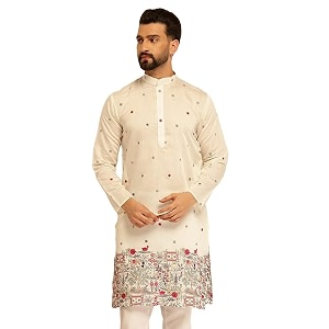 SOJANYA Since 1958 Mens Festive Cotton Silk