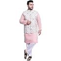 SOJANYA Since 1958 Men39s Pure Cotton Peach