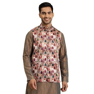 SOJANYA Since 1958 Mens Cotton Blend Checked