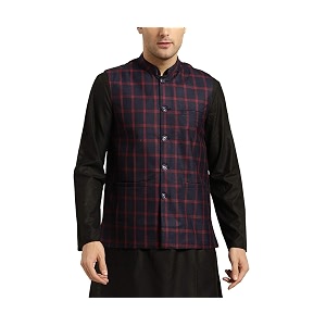 SOJANYA Since 1958 Mens Cotton Blend Checked