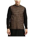 SOJANYA Since 1958 Mens Cotton Blend Checked