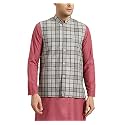 SOJANYA Since 1958 Mens Cotton Blend Checked