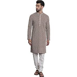 SOJANYA Since 1958 Mens Cotton Kurta with