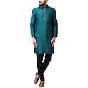 SOJANYA Since 1958 Mens Maroon Jacquard Silk