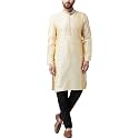 SOJANYA Since 1958 Mens Maroon Jacquard Silk