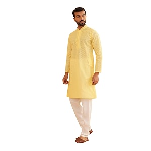Sojanya Since 1958 Motifs Embroidered Thread Work