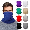 Sojourner Neck Gaiter, Bandana, Buff (9 Pack) - Face Cover for Men, Women, and Teens - Neck Warmer UV Sun Protection Gator