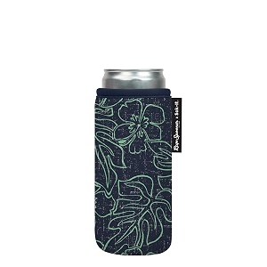 sok it can sok can sleeve for beer amp soda insulated neoprene cover monstera ink 12oz slim can sleeve