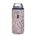 Sok It Can Sok Can Sleeve for Beer &amp; Soda Insulated Neoprene Cover (Pink Terrazzo, 25oz Can Sleeve)