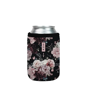 sok it can sok sleeve for beer amp soda insulated neoprene cover bloom at night 12oz can sleeve